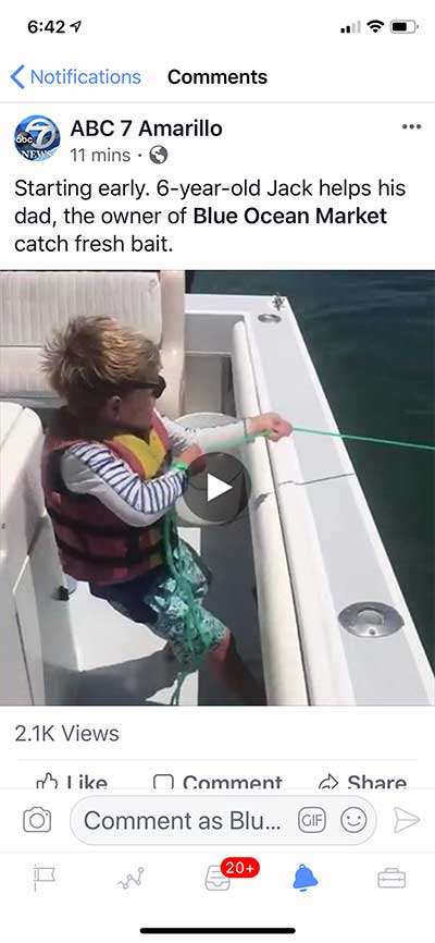 Local North Carolina Seafood Market Goes Viral With Fun Fishing Video