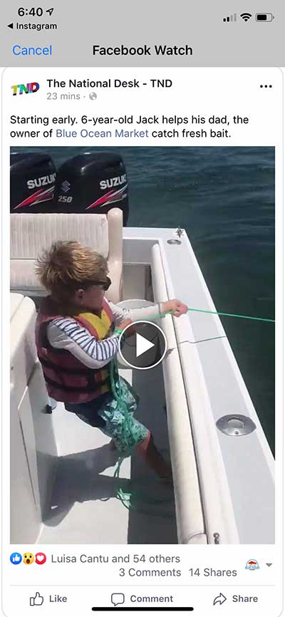 Local North Carolina Seafood Market Goes Viral With Fun Fishing Video